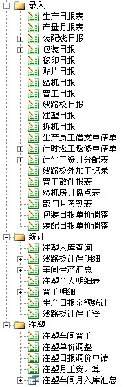 勤哲Excel服务器自动生成小家电企业的信息化管理系统